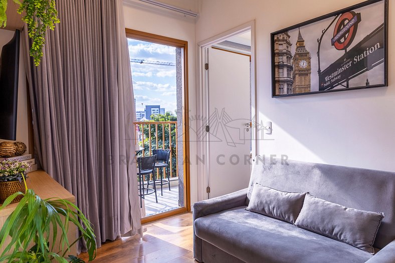 2 Bedrooms, AC, Gym, Butantã | Brazilian Corner