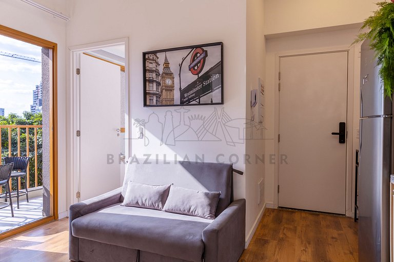 2 Bedrooms, AC, Gym, Butantã | Brazilian Corner