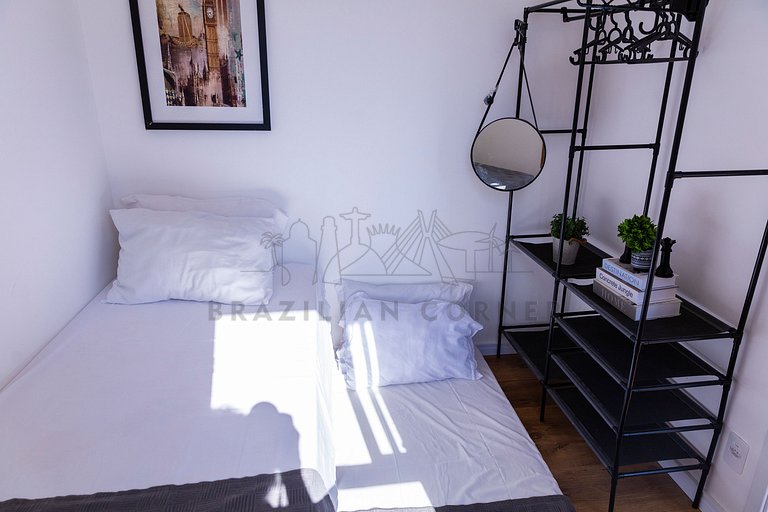 2 Bedrooms, AC, Gym, Butantã | Brazilian Corner