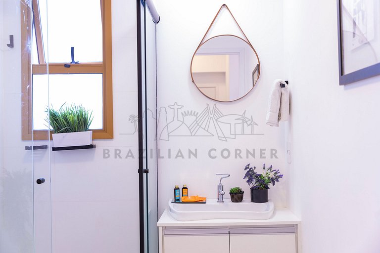 2 Bedrooms, AC, Gym, Butantã | Brazilian Corner