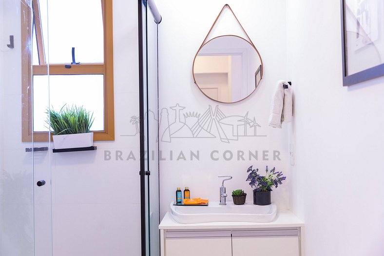 2 Bedrooms, AC, Gym, Butantã | Brazilian Corner