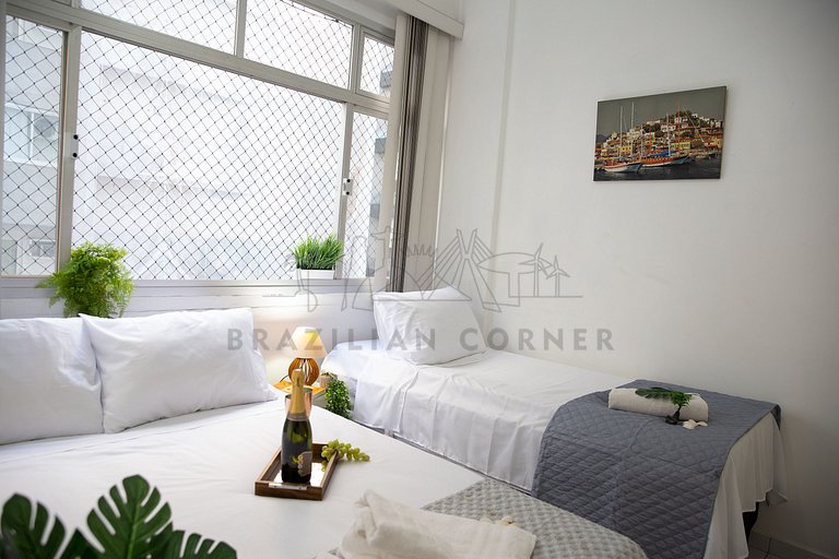 20m beach,downtown,3 bedrooms | Brazilian Corner