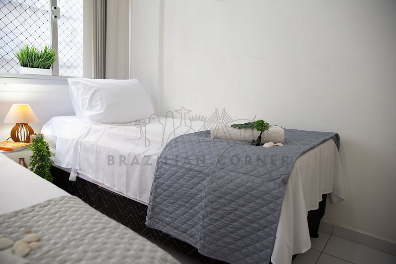 20m from the beach, 3 bedrooms | Brazilian Corner