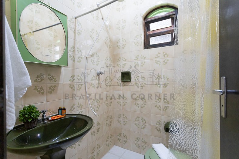 300m from the beach ,AC, BBQ| Brazilian Corner