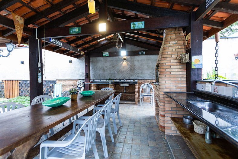 300m from the beach ,AC, BBQ| Brazilian Corner