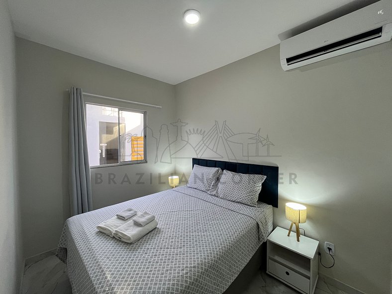 Apartamento c/ Piscina e AC 01 |Brazilian Corner