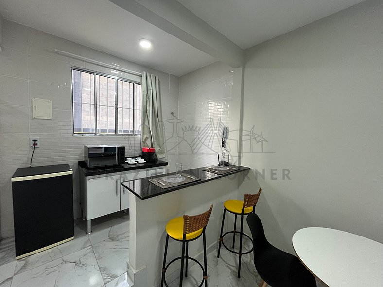 Apartamento c/ Piscina e AC 01 |Brazilian Corner