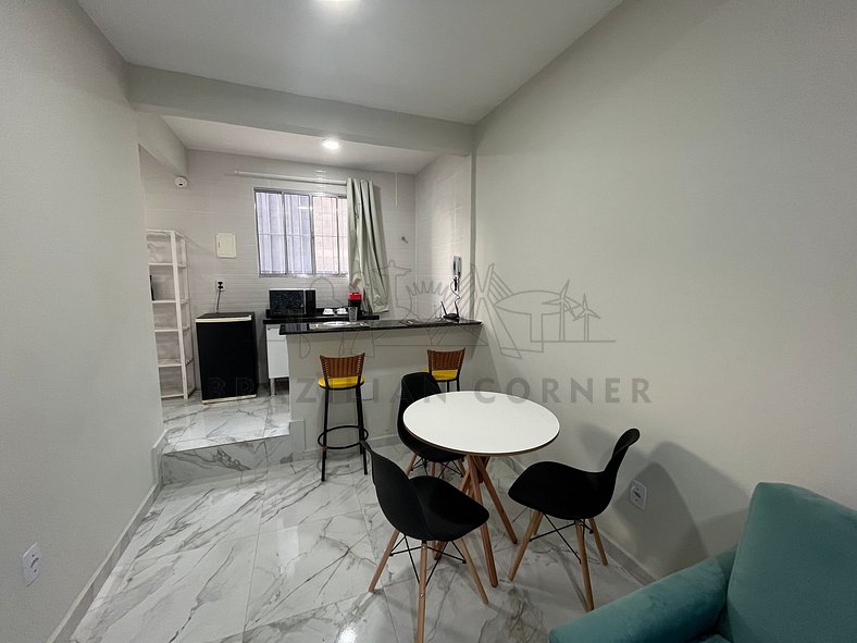 Apartamento c/ Piscina e AC 01 |Brazilian Corner