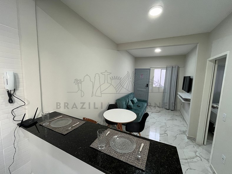 Apartamento c/ Piscina e AC 01 |Brazilian Corner