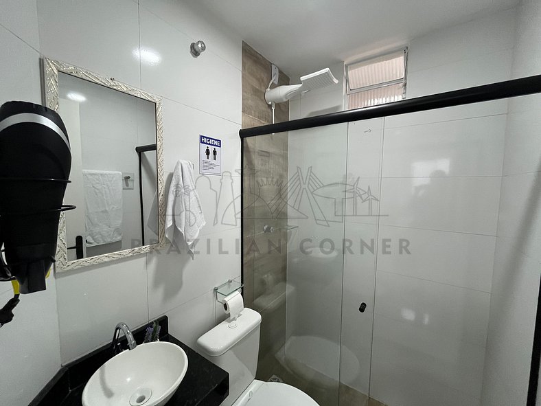 Apartamento c/ Piscina e AC 01 |Brazilian Corner