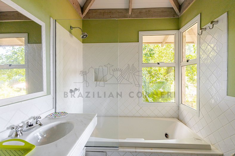 Casa com vista incrível e Jacuzzi|Brazilian Corner