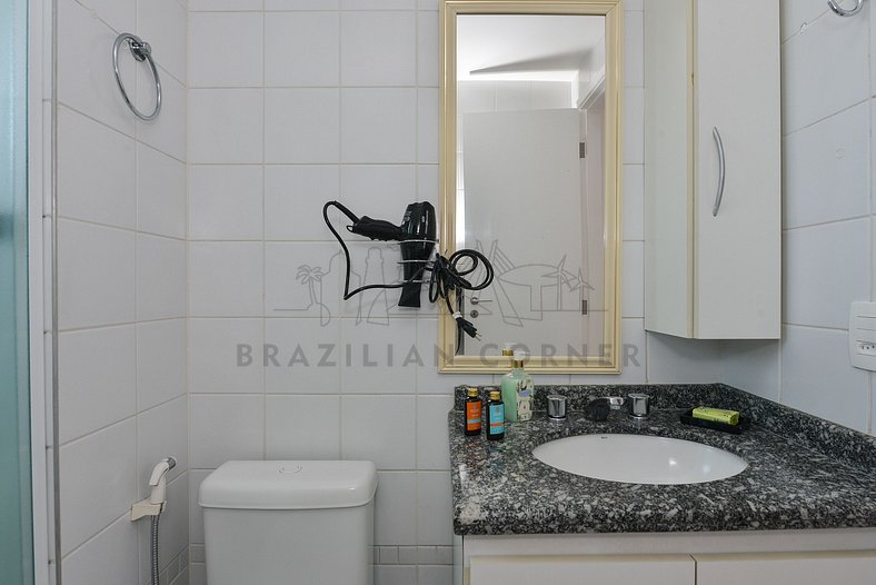 Incrível vista, piscina, 2 vagas |Brazilian Corner