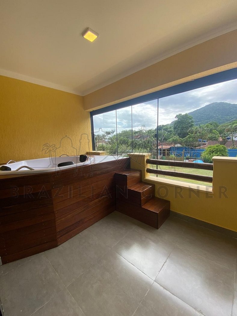 Jacuzzi Privativa, AC, Maresias | Brazilian Corner