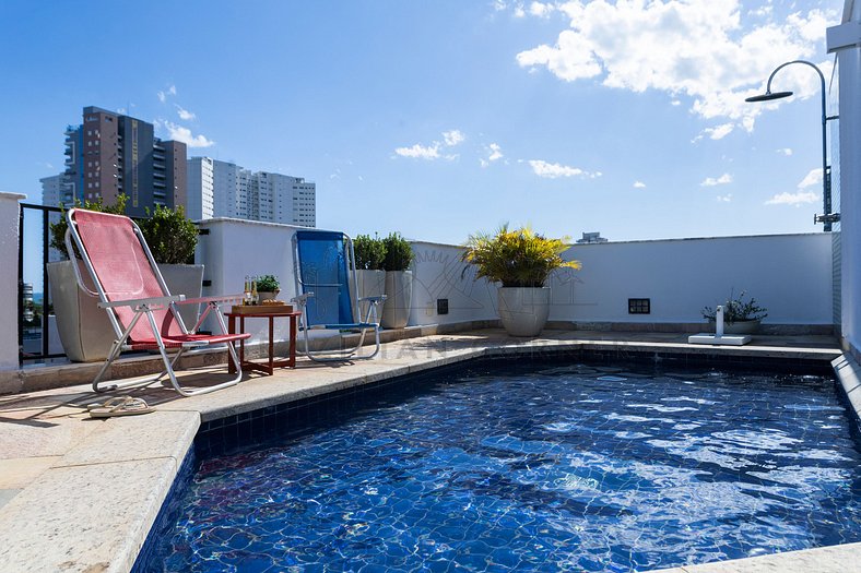 Penthouse, Private pool, AC | Brazilian Corner