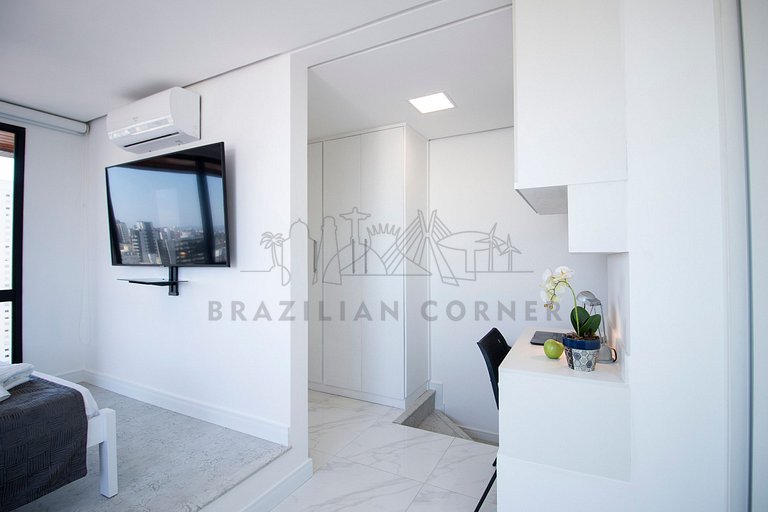 Pinheiros, pool, AC , duplex|Brazilian Corner