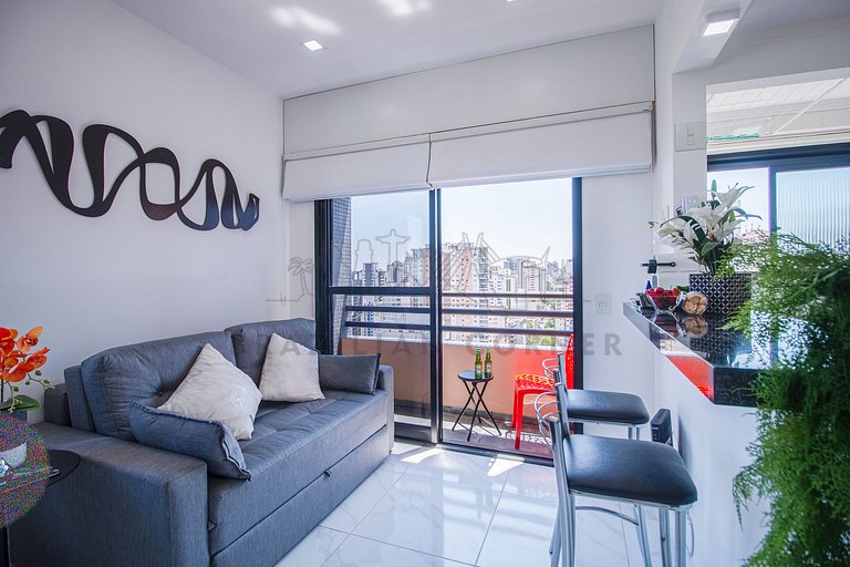 Pinheiros, pool, AC , duplex|Brazilian Corner