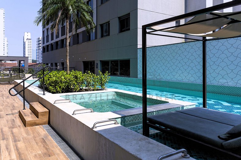 Pinheiros,pool, gym, studio|Brazilian Corner