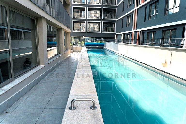 Piscina, academia, AC, Jardins | Brazilian Corner