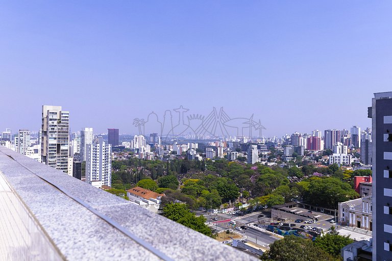 Piscina, academia, AC, vaga | Brazilian Corner