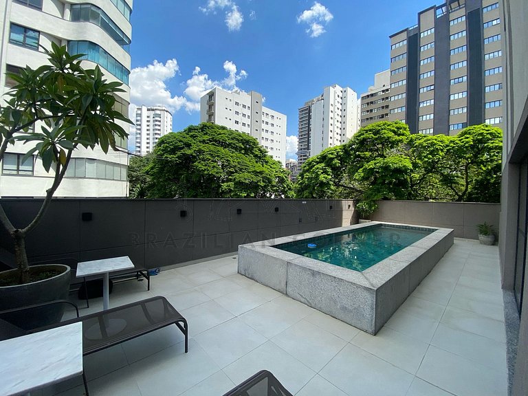 Pool, AC, gym, Ibirapuera Mall | Brazilian Corner