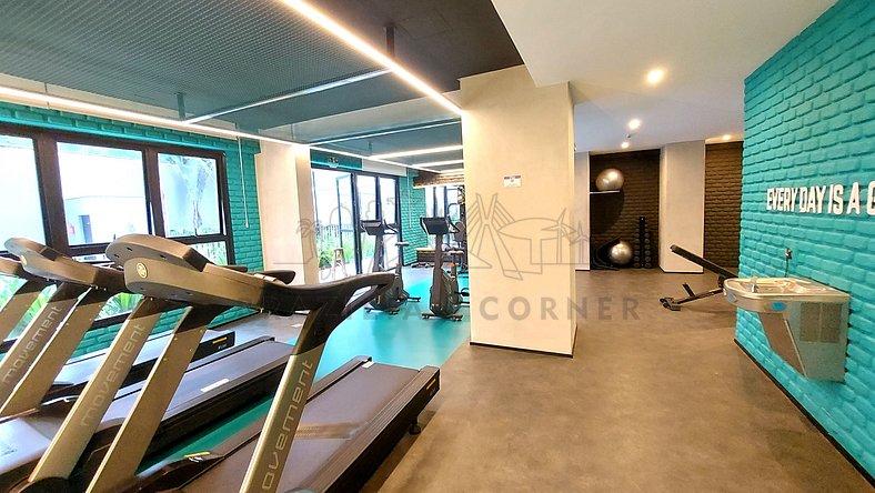 Pool, AC, Gym, Pinheiros| Brazilian Corner