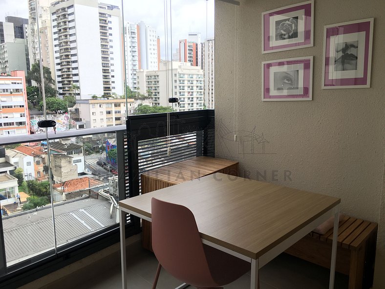 Pool, gym, AC, Pinheiros | Brazilian Corner