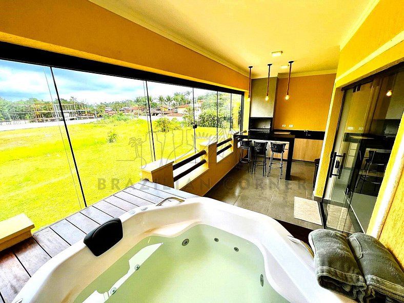 Private Jacuzzi , AC, Maresias | Brazilian Corner